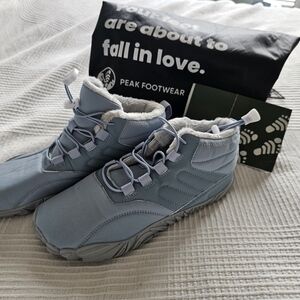Peak Footwear for Women Men Neuropathy Barefoot Winter Non-Slip Boots
